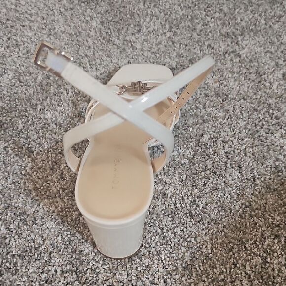 Tommy Hilfiger Cream Sandals - Picture 4 of 8